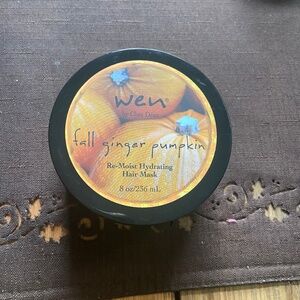 WEN Fall Ginger Pumpkin Re-Moist Hair Mask - 8 oz - NEW and SEALED
